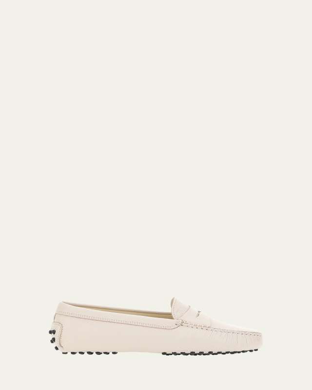 Gommini Leather Driver Penny Loafers